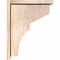 Ekena Millwork Monterey Smooth Corbel w/Backplate, Douglas Fir, 7 1/2"W x 14"D x 18"H COR08X14X18MON01SDF - alternate 3